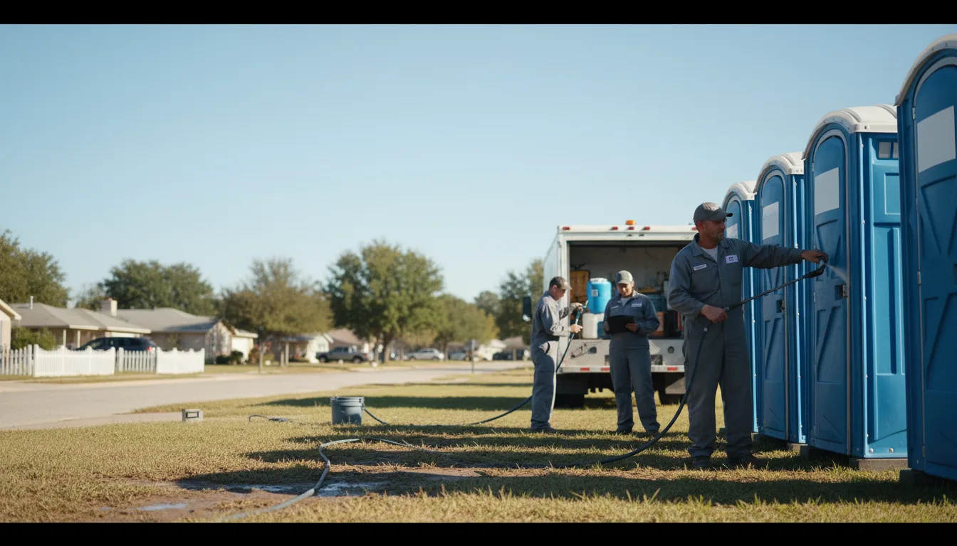 Long-Term Portable Toilet Rental in Nappanee, IN near me